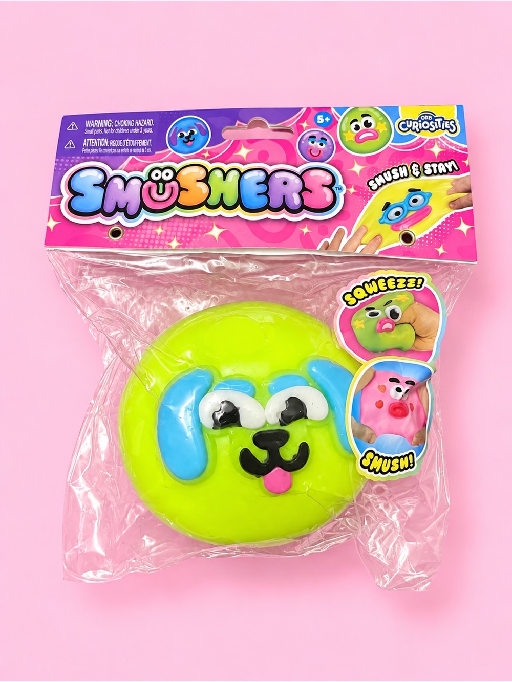 Orb Curiosities Smusher Lime Green Dog.